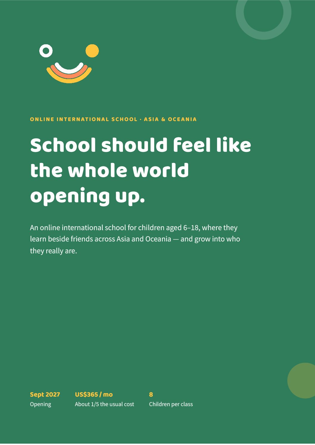 NIJIN GLOBAL ACADEMY school prospectus cover