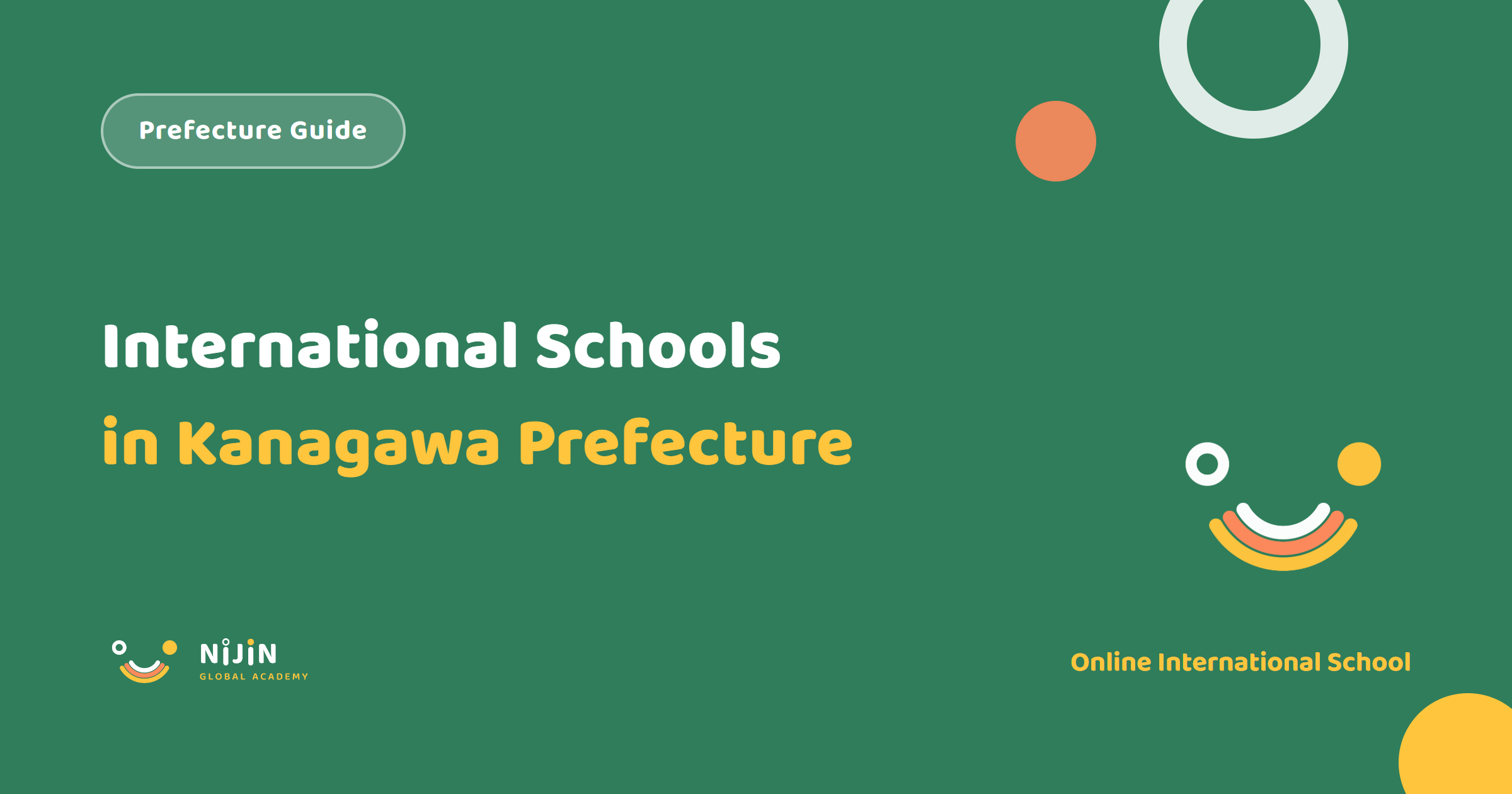Key visual for a complete guide to international schools in Kanagawa Prefecture