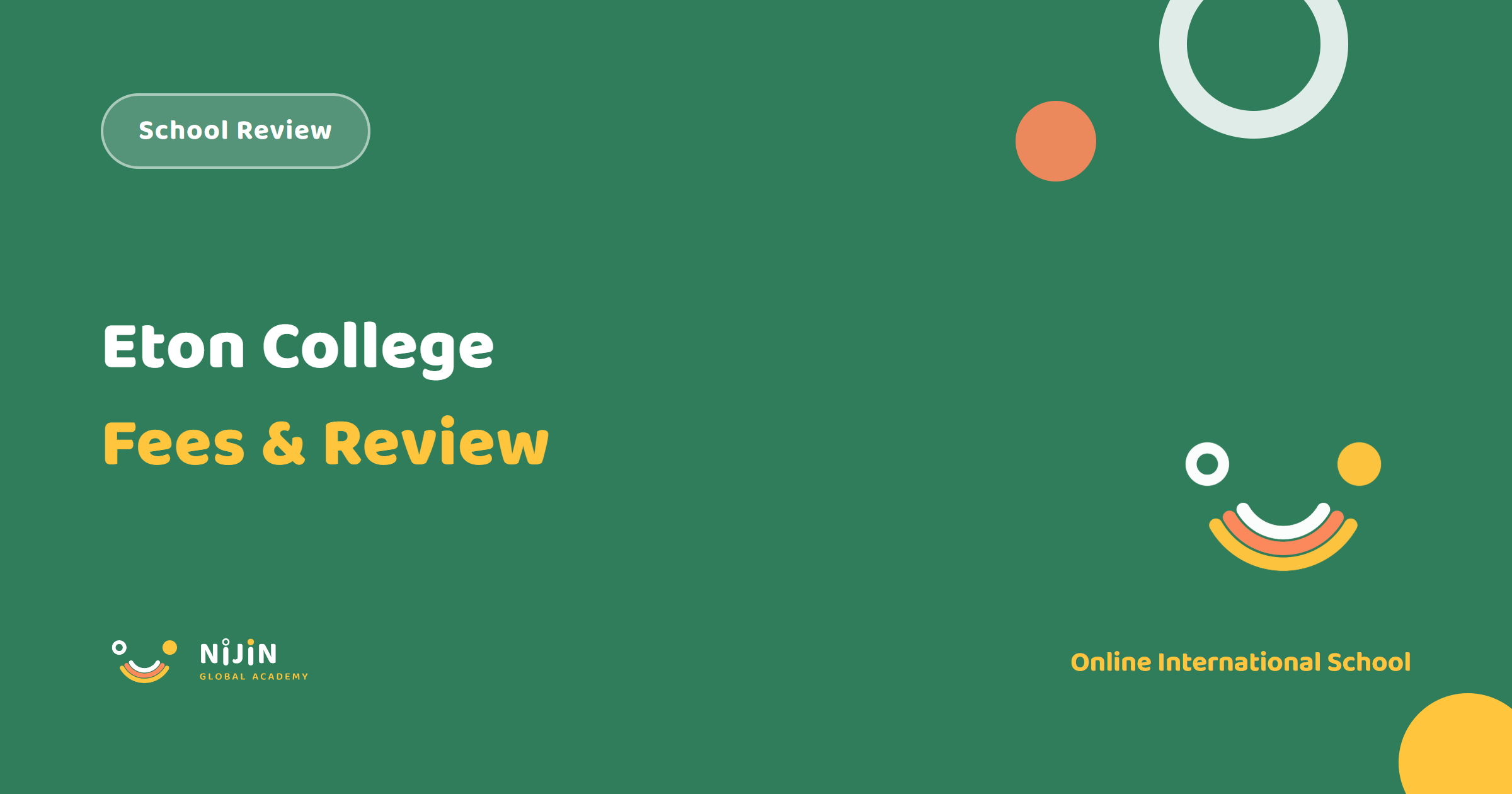 Eton College fees and review 2026/27